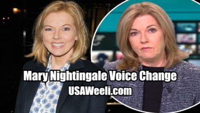 Mary Nightingale Voice Change