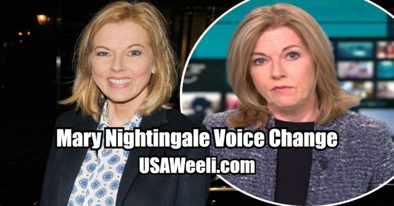 Mary Nightingale Voice Change