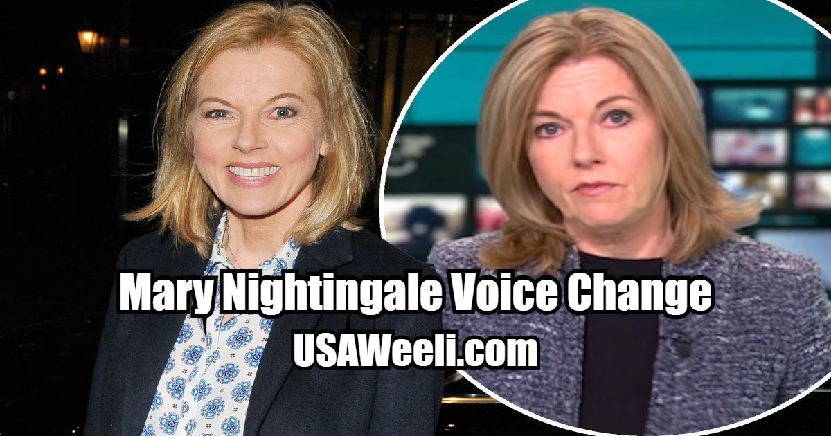 Mary Nightingale Voice Change