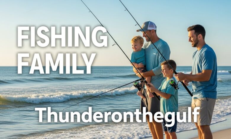 Family Fishing at Thunder on the Gulf