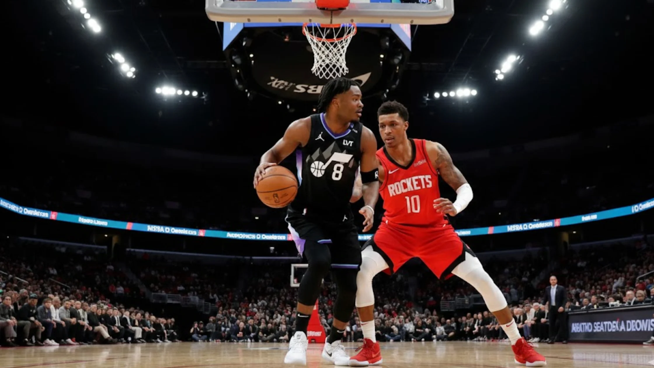 Jazz vs Rockets Match Stats