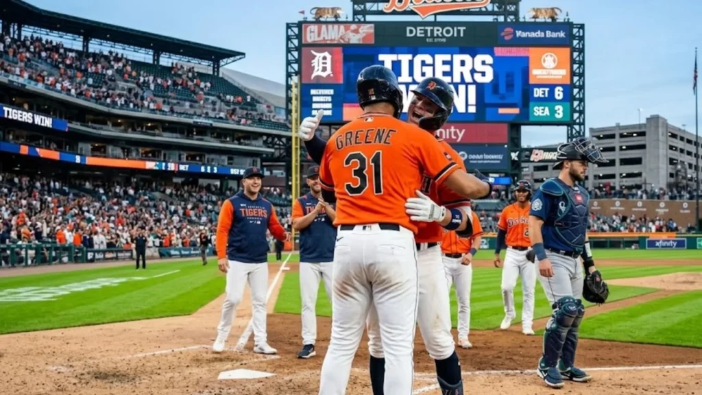Detroit Tigers vs Seattle Mariners Match Player stats