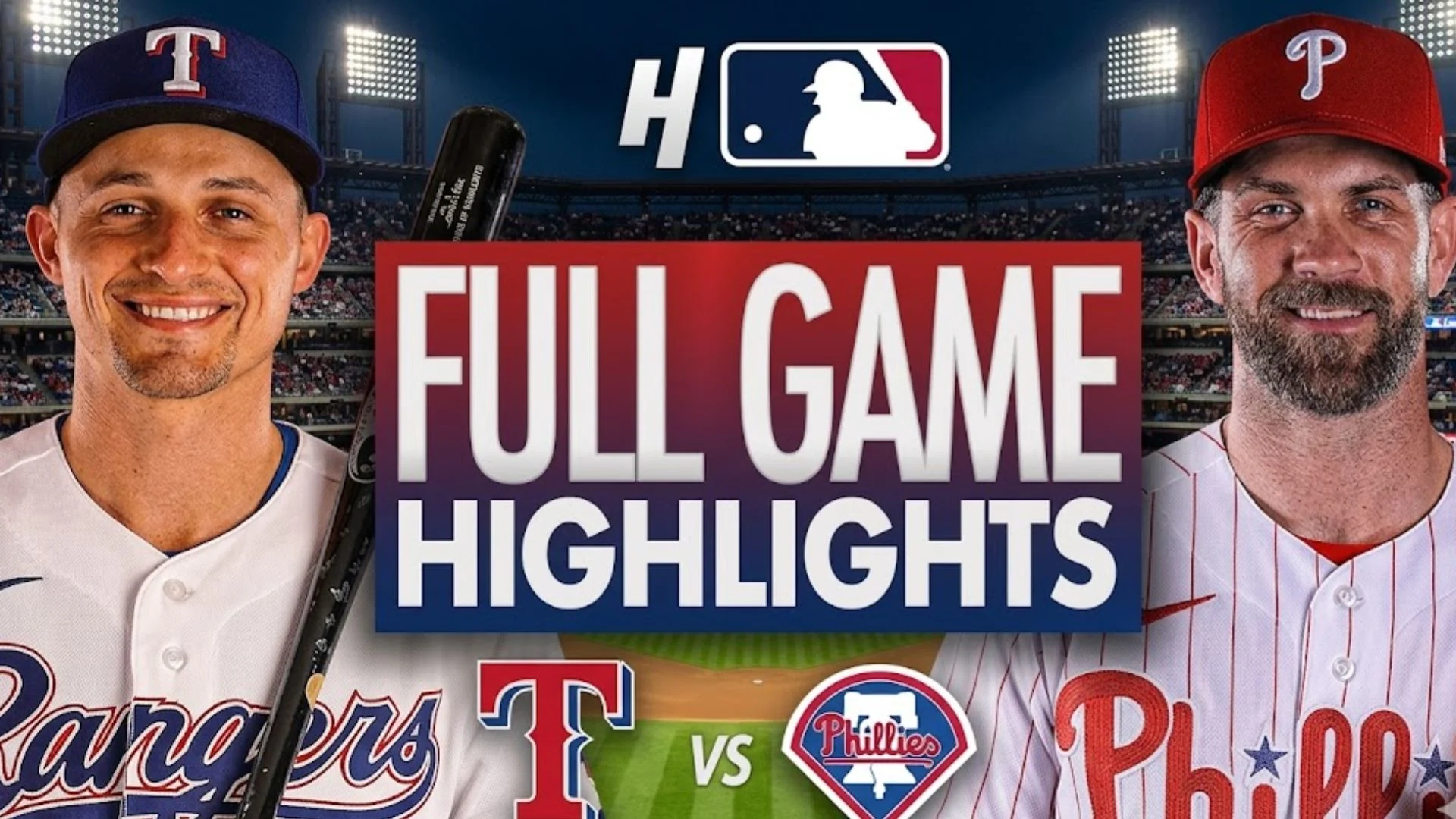 Rangers vs Phillies Match Stats