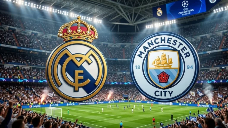 Real Madrid vs Man City Match Stats