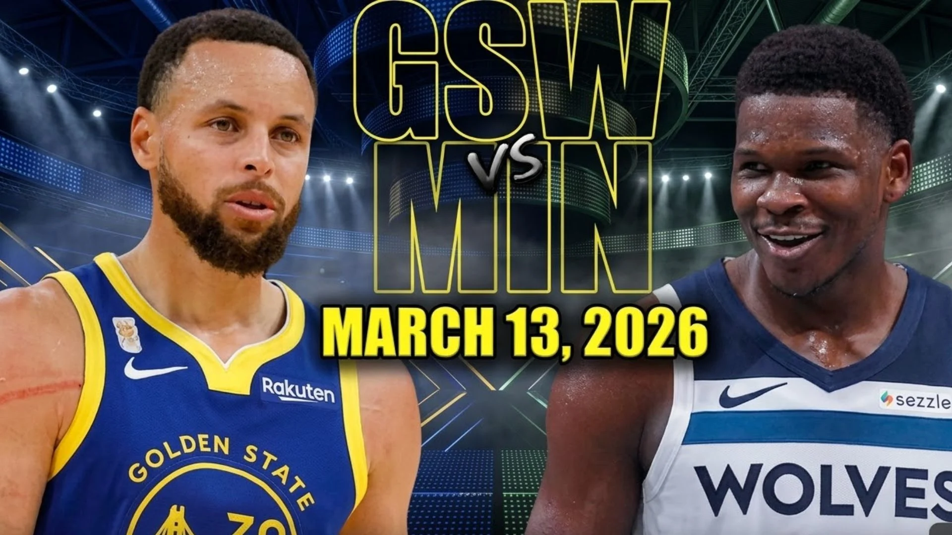 Timberwolves vs Golden State Warriors Stats