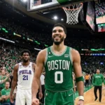 76ers vs Celtics Match Stats