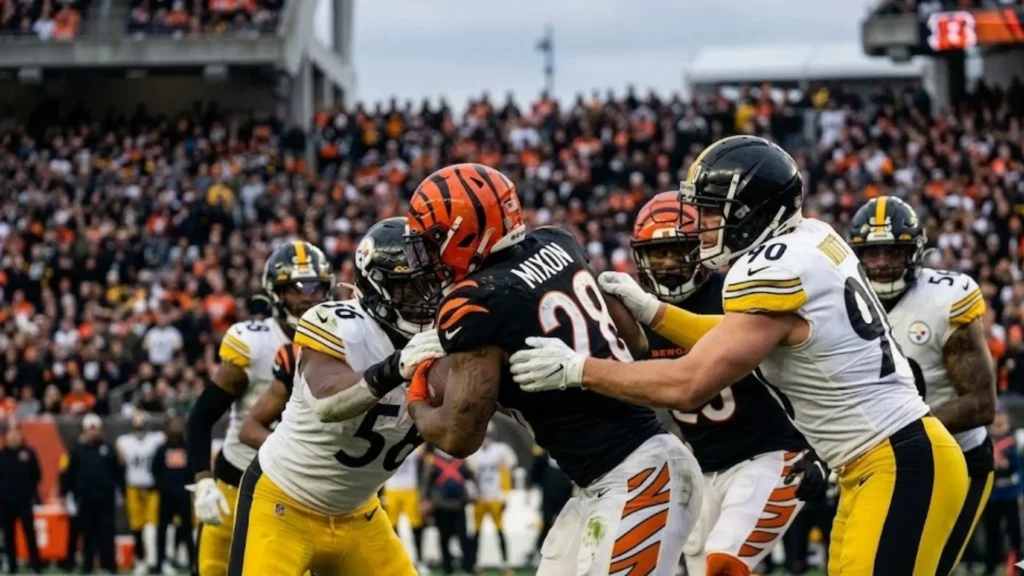 Pittsburgh Steelers vs Bengals Match Stats