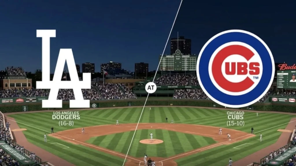 Cubs vs Dodgers Match Stats