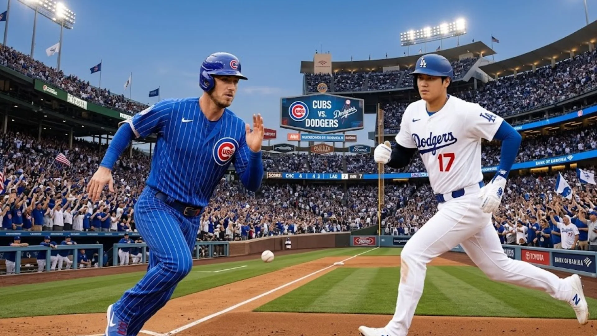 Cubs vs Dodgers Match Stats