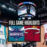 Hornets vs Heat Match Stats