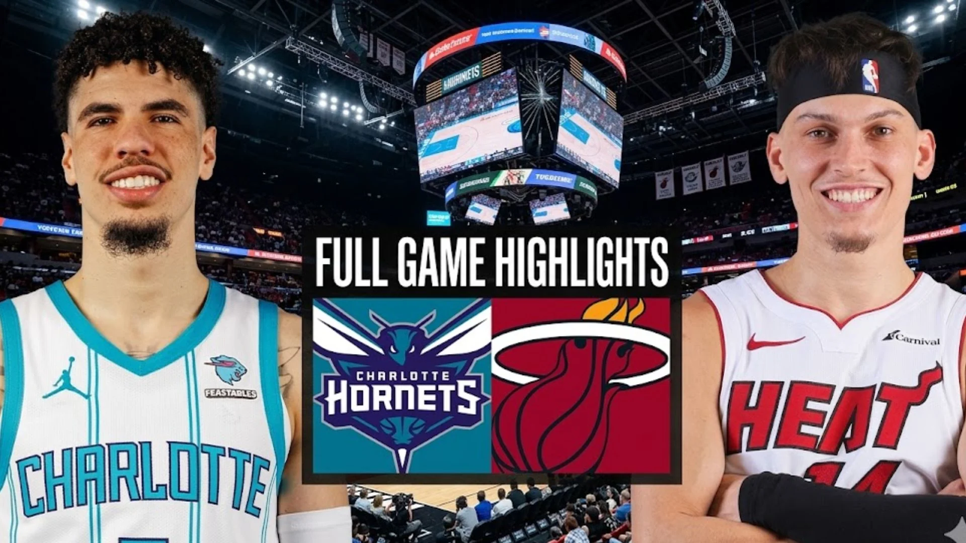 Hornets vs Heat Match Stats