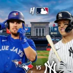 Blue jays vs Yankees match stats