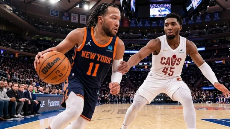 Cavaliers vs Knicks match stats