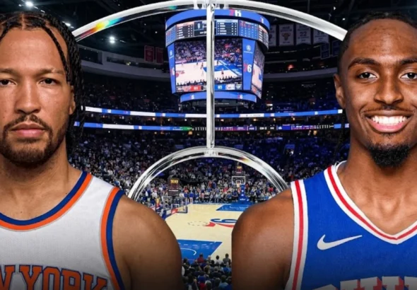 Knicks vs 76ers match stats