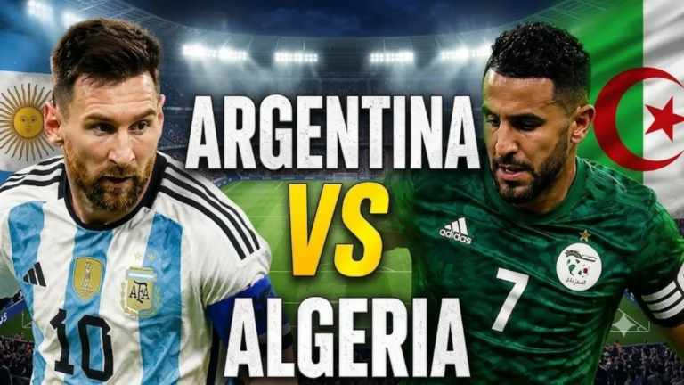 Argentina vs Algeria Match Score and Stats
