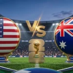 USA vs Australia match score