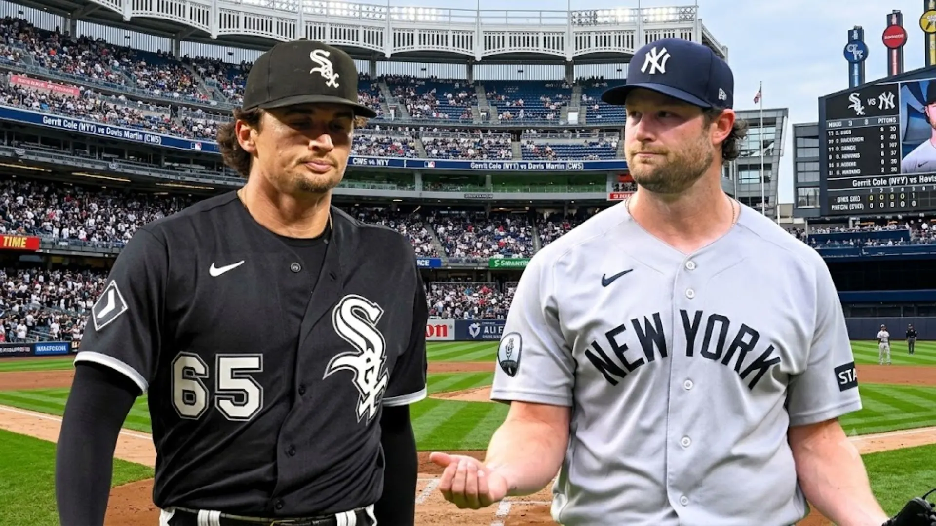White Sox vs Yankees Score and stats