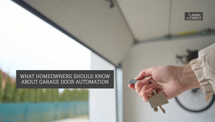 What Homeowners Should Know About Garage Door Automation